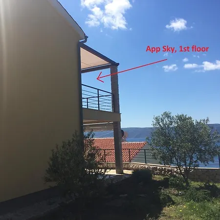 Apartmán Gavza Sky View Cres