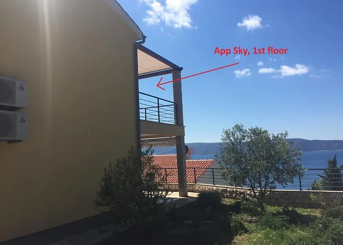 Apartament Gavza Sky View Cres